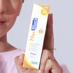 Quality Health Care Max block SPF 60 Tinted Sunblock 30ml