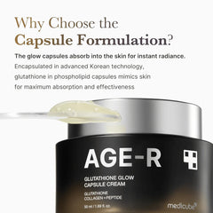 Medicube AGE-R Glutathione Glow Capsule Cream 50 ml 1.69 fl oz