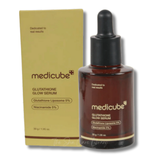 Medicube Glutathione Glow Serum bottle and packaging on a white background