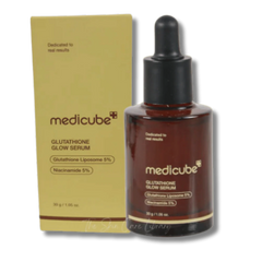 Medicube Glutathione Glow Serum bottle and packaging on a white background