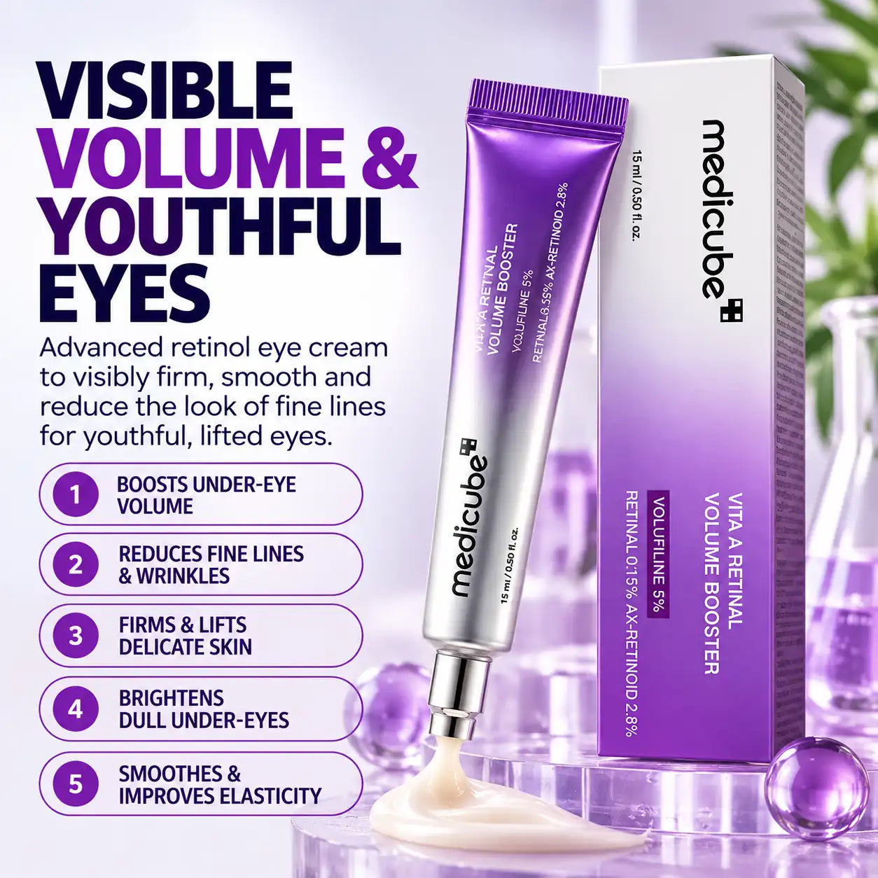 Medicube Vita A Retinal Volume Booster Serum 15ml