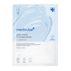 Medicube Zero Pore Cooling Mask packaging on a white background
