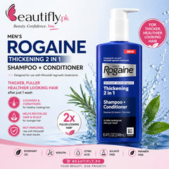 Men’s Rogaine Thickening 2 in 1 Shampoo Plus Conditioner 248ml