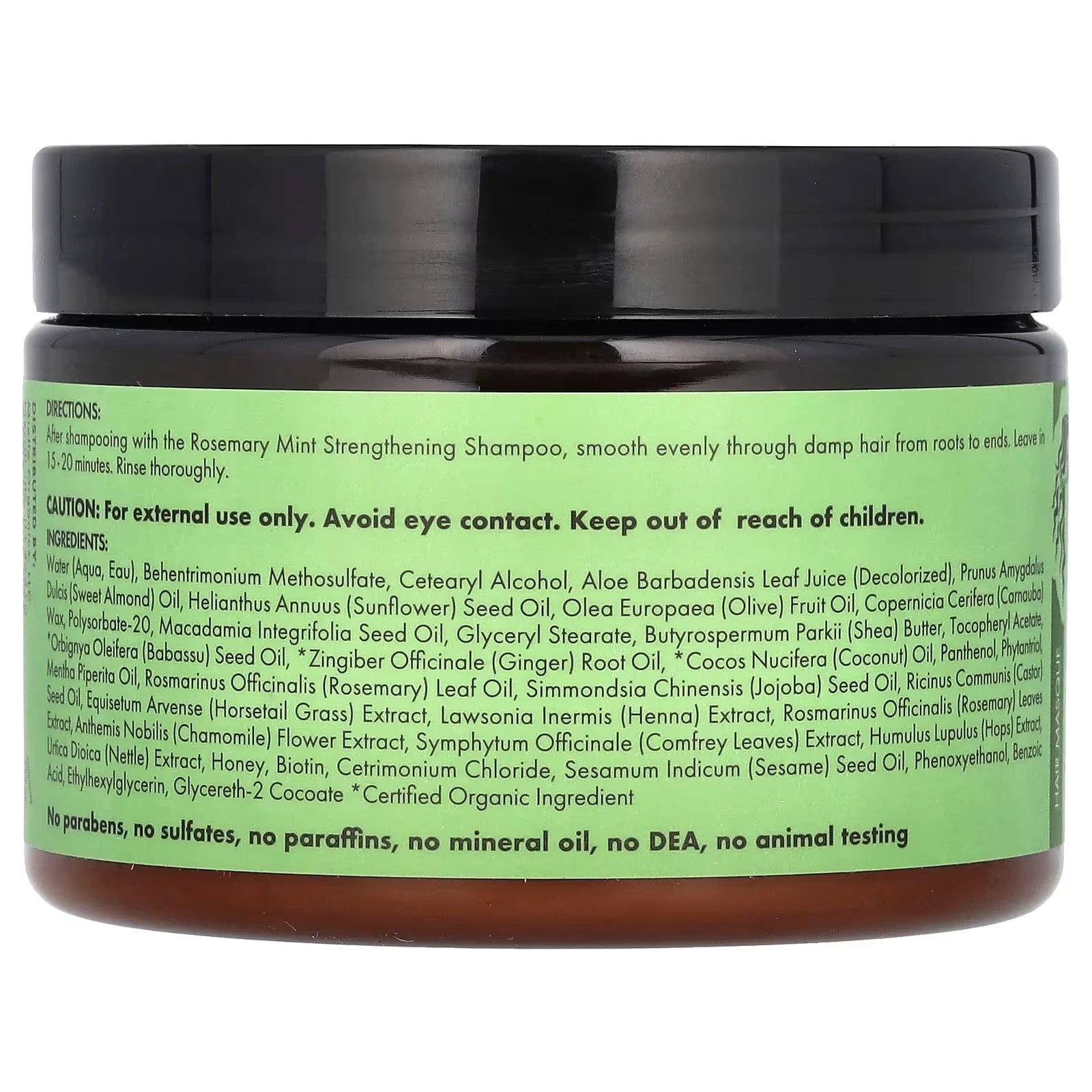 Mielle Rosemary Mint Strengthening Hair Masque – 12 oz (340 g)