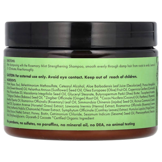 Mielle Rosemary Mint Strengthening Hair Masque – 12 oz (340 g)