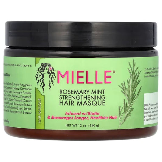Mielle Rosemary Mint Strengthening Hair Masque – 12 oz (340 g)