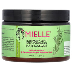 Mielle Rosemary Mint Strengthening Hair Masque – 12 oz (340 g)