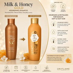Oriflame Milk and Honey Gold Shampoo for Radiant Soft Silky Hair 250 ML
