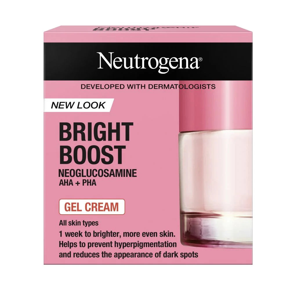 Neutrogena Bright Boost Neoglucosamine AHA + PHA Gel Cream 50ml