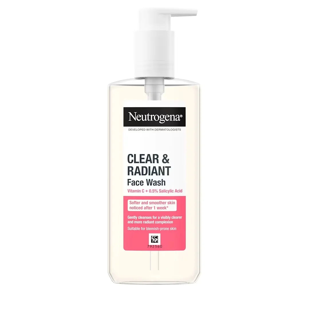 Neutrogena Clear & Radiant Face Wash with Vitamin C 200ml