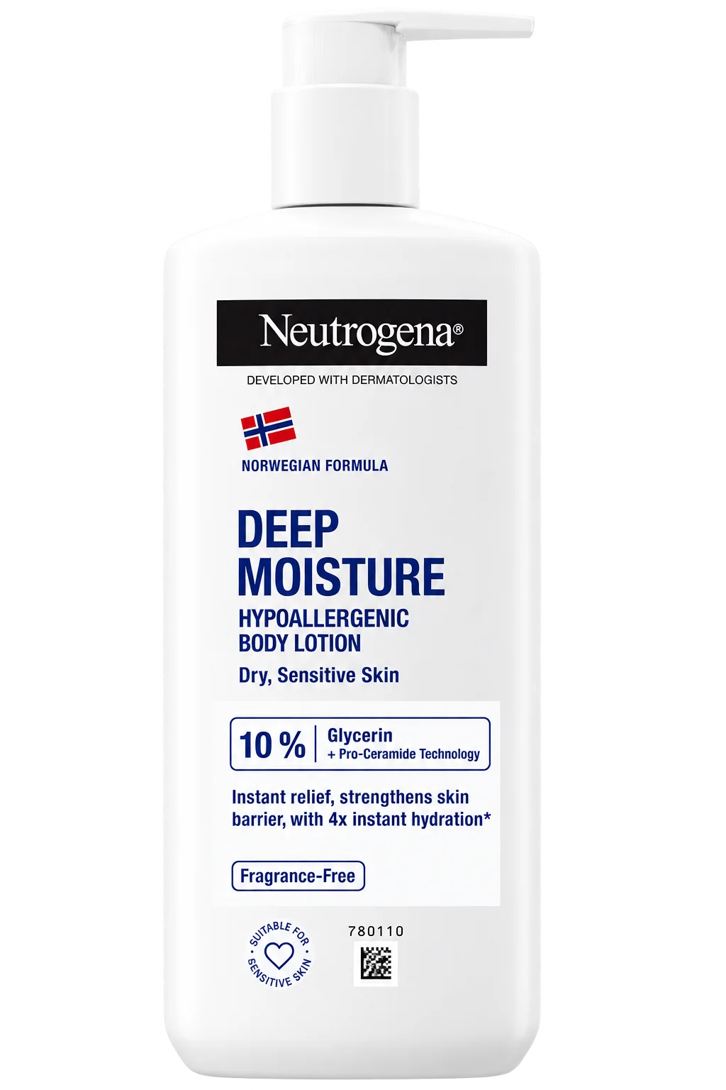 Neutrogena Deep Moisture Hypoallergenic Lotion 400ml