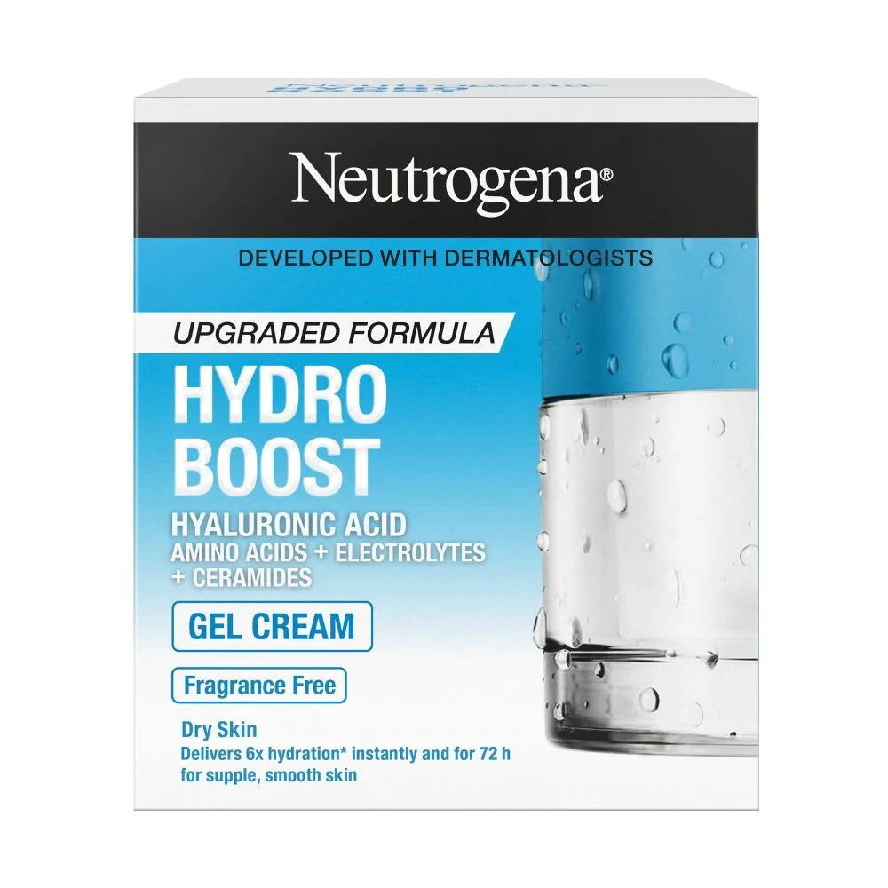 Neutrogena Hydro Boost Gel Cream for Dry Skin Fragrance Free 50ml