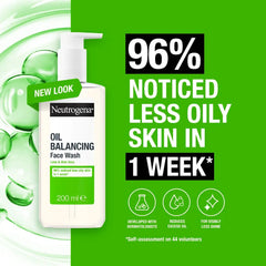 Neutrogena Oil Balancing Facial Wash with Lime And Aloe Vera 200ml