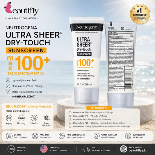 Neutrogena Ultra Sheer Dry Touch Sunscreen Max SPF 100+ 88ml