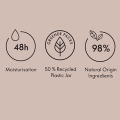 Oriflame Love Nature Nourishing Body Cream with Organic Cacao Butter and Coconut Oil 200ml