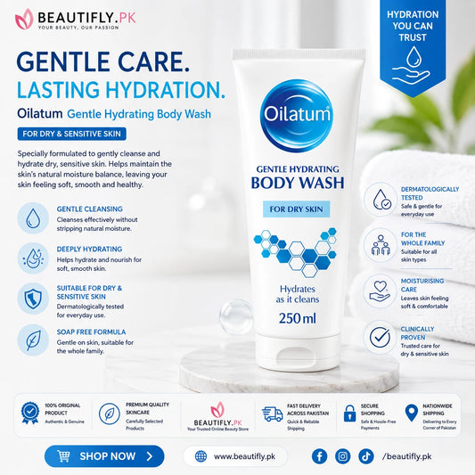 Oilatum Gentle Hydrating Body Wash for Dry Skin 250 ml