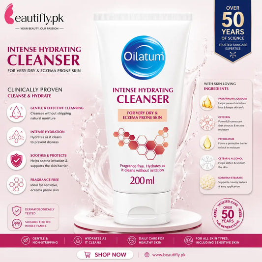 Oilatum Intense Hydrating Cleanser for Very Dry And Eczema Prone Skin 200 ml