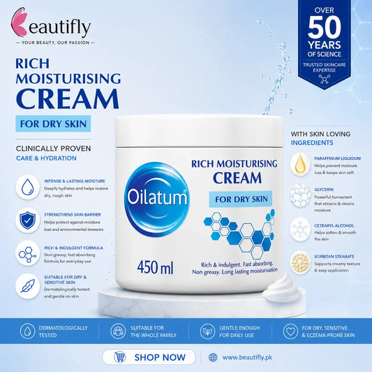Oilatum Rich Moisturising Cream for Dry Skin 450 ml
