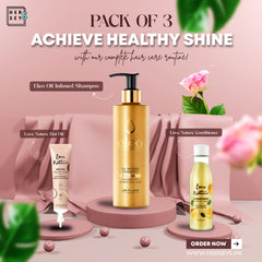 Oriflame Pack of 3 Hair Essentials for Healthy Shine