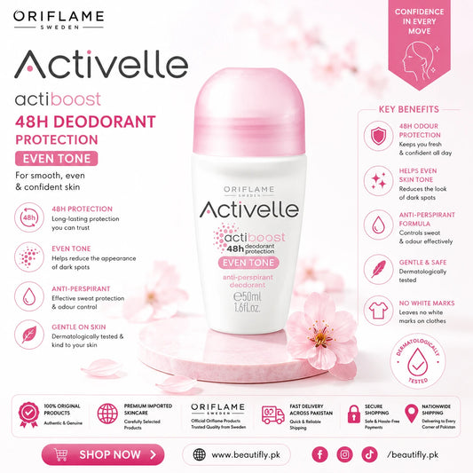 Oriflame Even Tone anti perspirant deodorant 50 ML