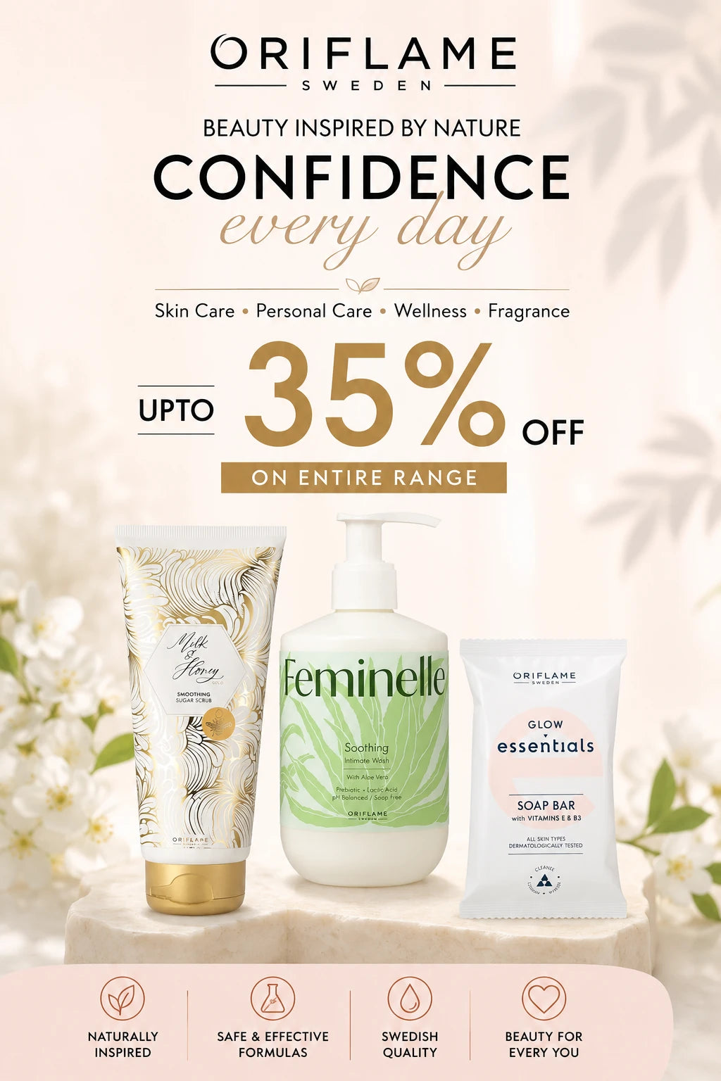 beautifly oriflame discount banner