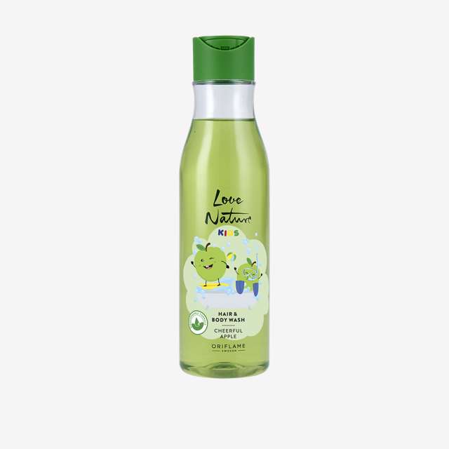 Oriflame Love Nature Kids Hair & Body Wash Cheerful Apple 250ML