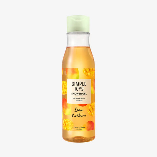 Oriflame Love nature Simple Joys Shower Gel with Organic Mango 250 ml