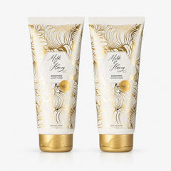 Oriflame Milk & Honey Gold Smoothing Sugar Scrub 200 ML Pack of 2