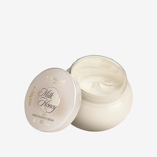Oriflame Milk and Honey Gold Nourishing Hand and Body Cream 250 ML