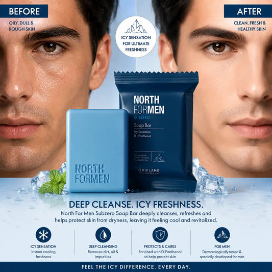 Oriflame North For Men Subzero Soap Bar
