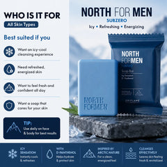 Oriflame North For Men Subzero Soap Bar