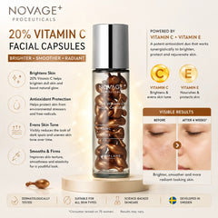 Oriflame NovAge+ Proceuticals 20% Vitamin C Facial 30 Capsules