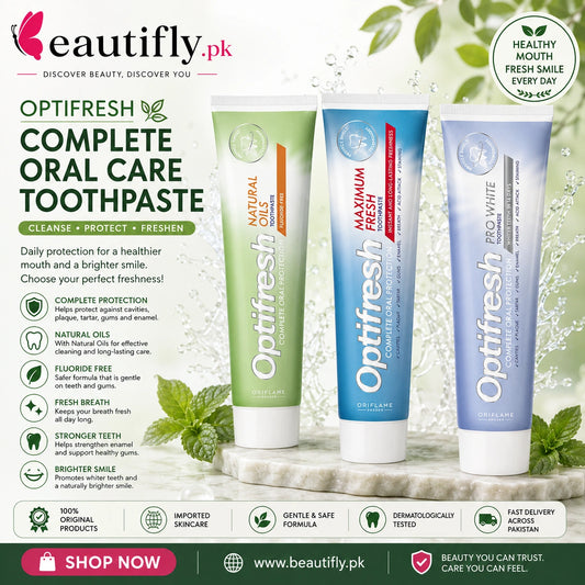 Oriflame Optifresh Complete Oral Care Toothpaste Bundle