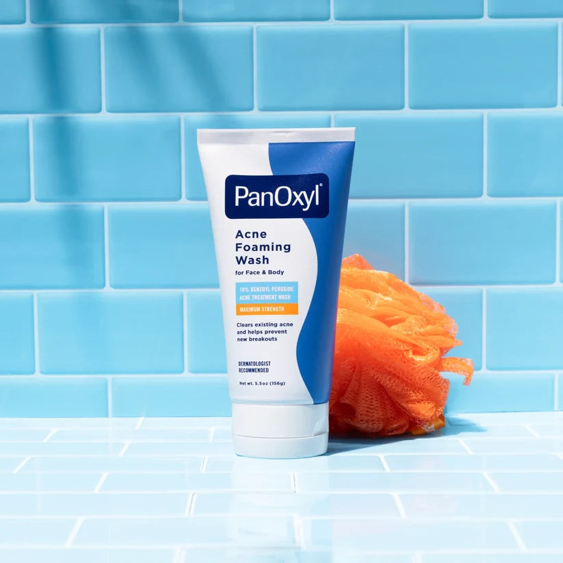 PanOxyl Acne Foaming Wash 10% Benzoyl Peroxide 156g