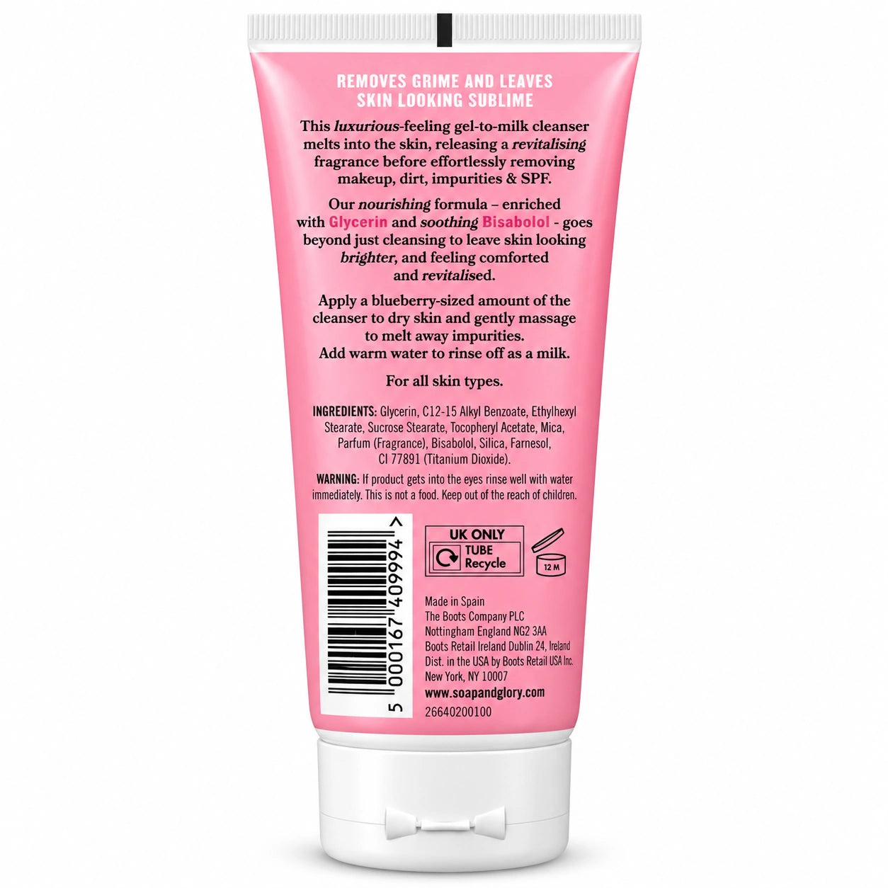 Soap & Glory Clean Come True Glow-Boosting Gel Cleanser 150ml