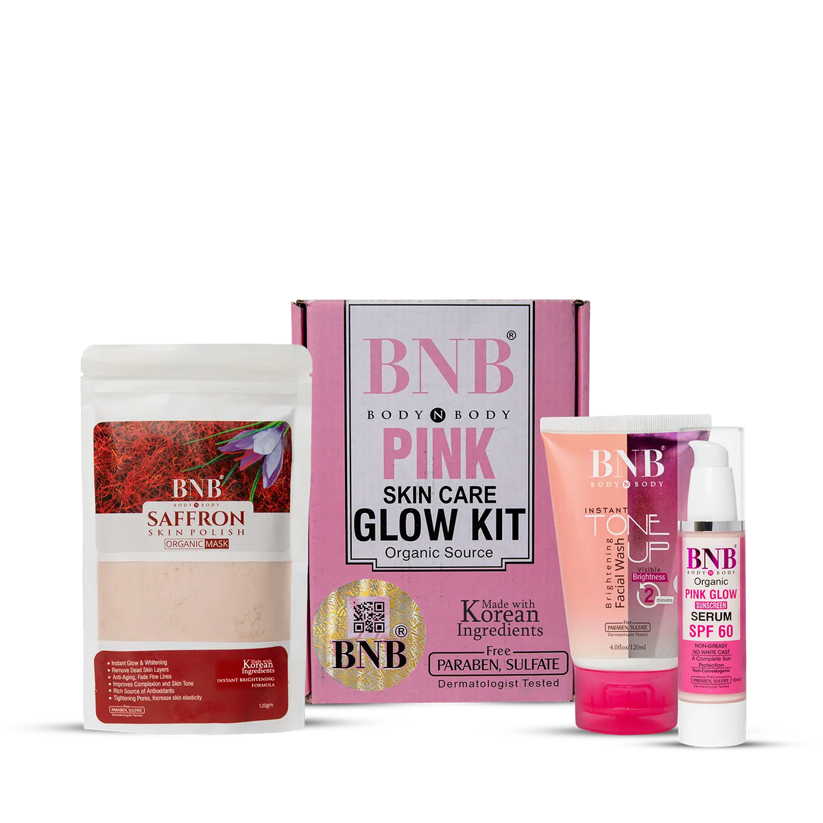 BodynBody Pink Glow Kit