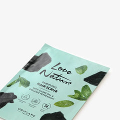 Oriflame Love Nature Purifying Hair Scrub with Charcoal & Organic Peppermint 20 ML