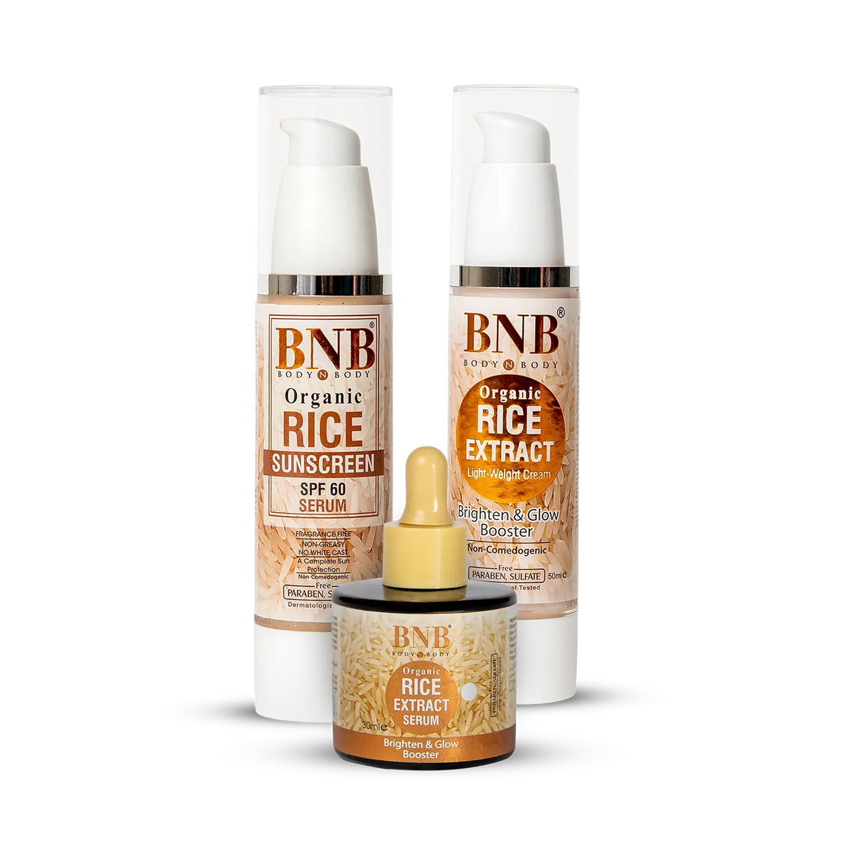 BodynBody Radiant Rice Trio