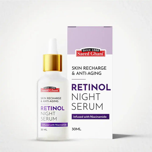 Saeed Ghani Retinol Skin Recharge & Anti-Aging Night Serum