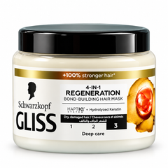 Schwarzkopf Gliss 4 in 1 Regeneration Bond-Building Hair Mask
