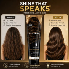 Schwarzkopf Hair Gloss Shine Treatment Cacao Brown 150ml