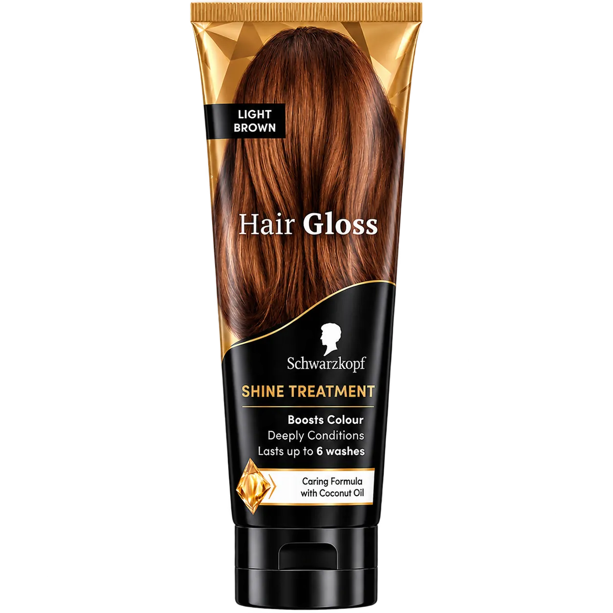 Schwarzkopf Hair Gloss Shine Treatment Light Brown 150ml