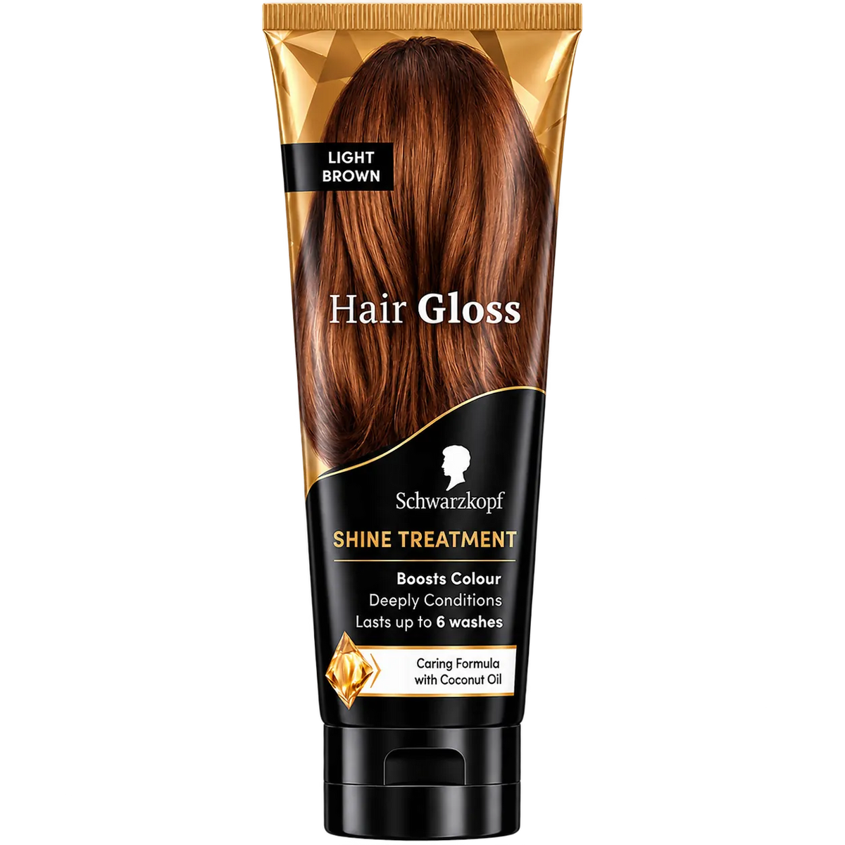 Schwarzkopf Hair Gloss Shine Treatment Light Brown 150ml
