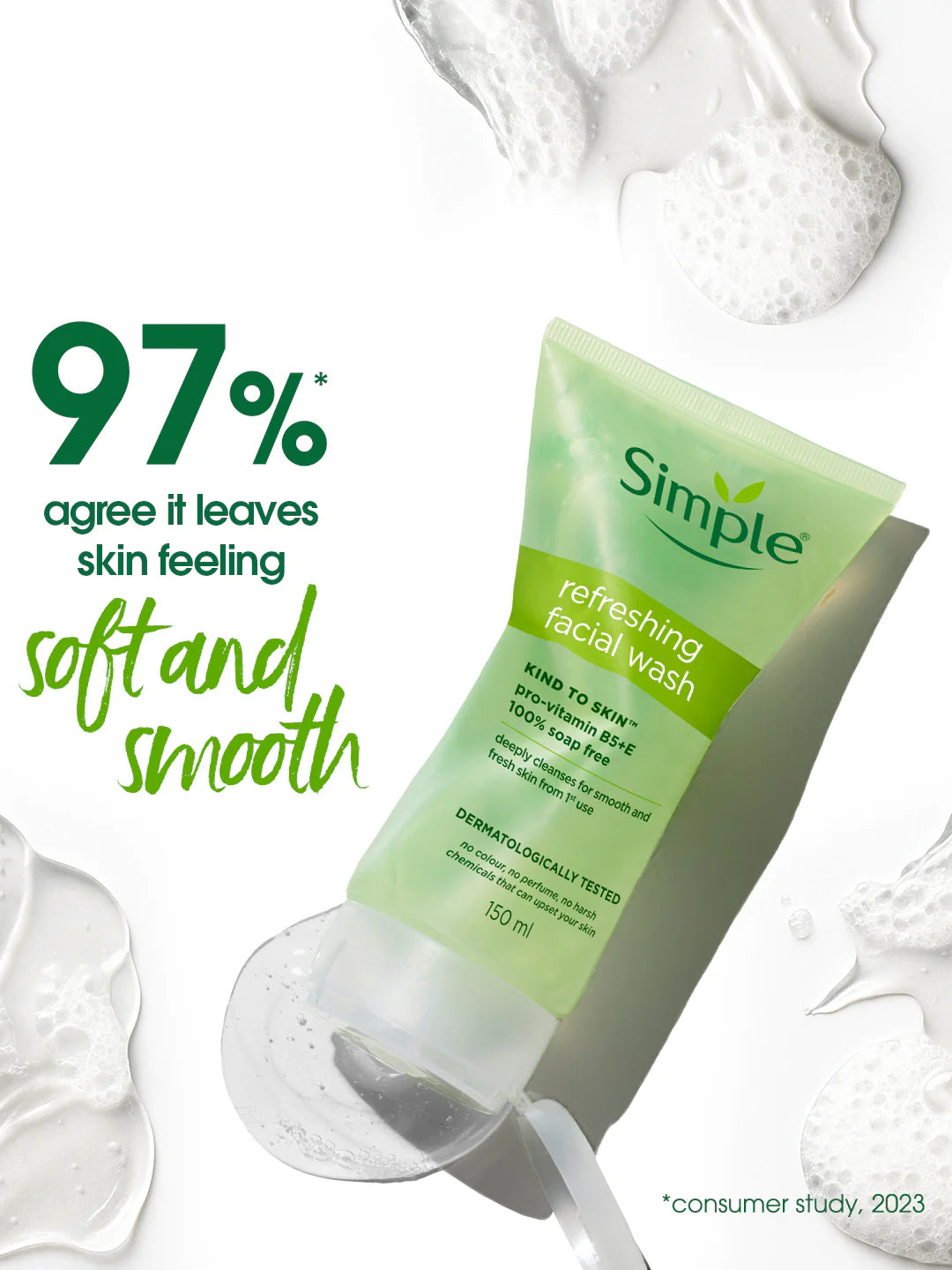 Simple Refreshing Facial Wash 150 ml