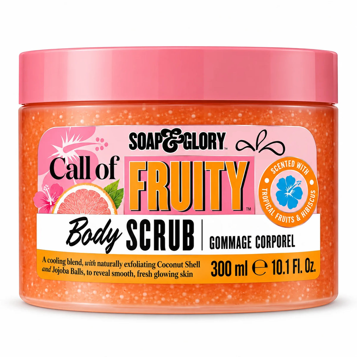 Soap & Glory Call Of Fruity Cooling Exfoliating Body Scrub 300ml