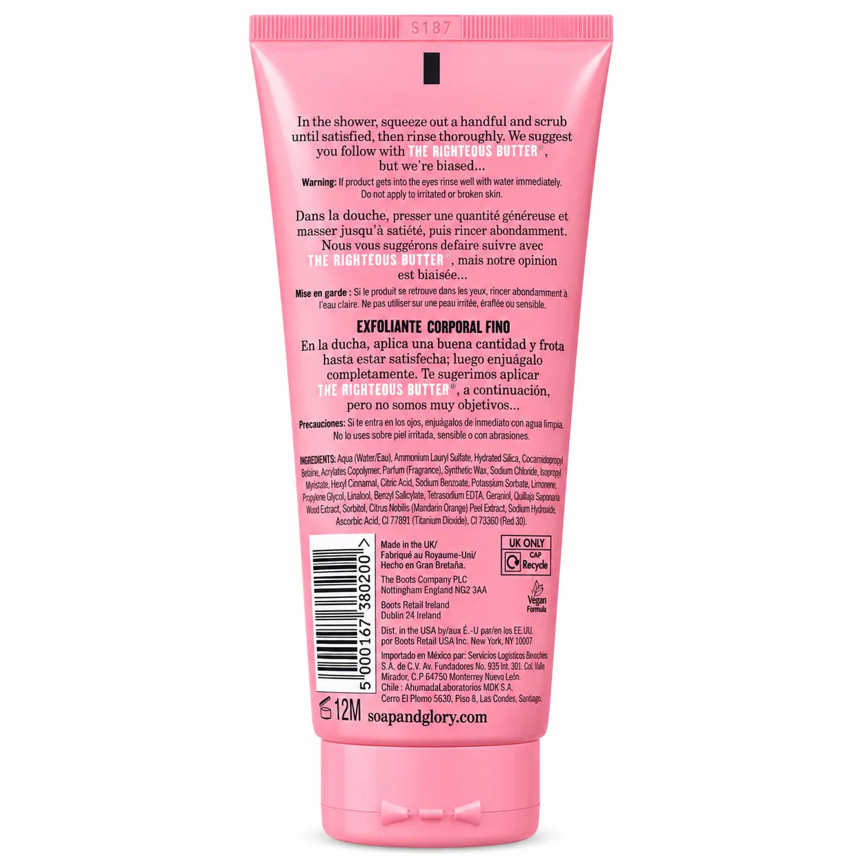 Soap & Glory The Scrub of Your Life Smoothing Body Scrub 200ml