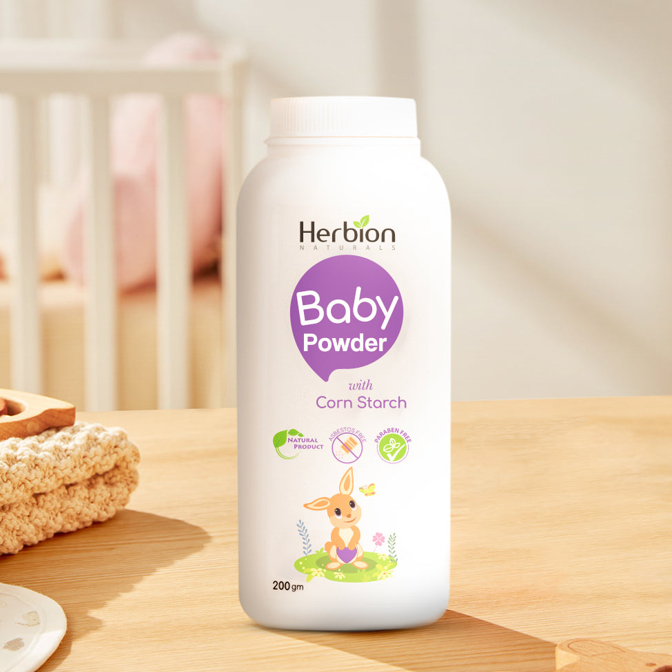 Herbion Talc-Free Baby Powder with Corn Starch 200gm