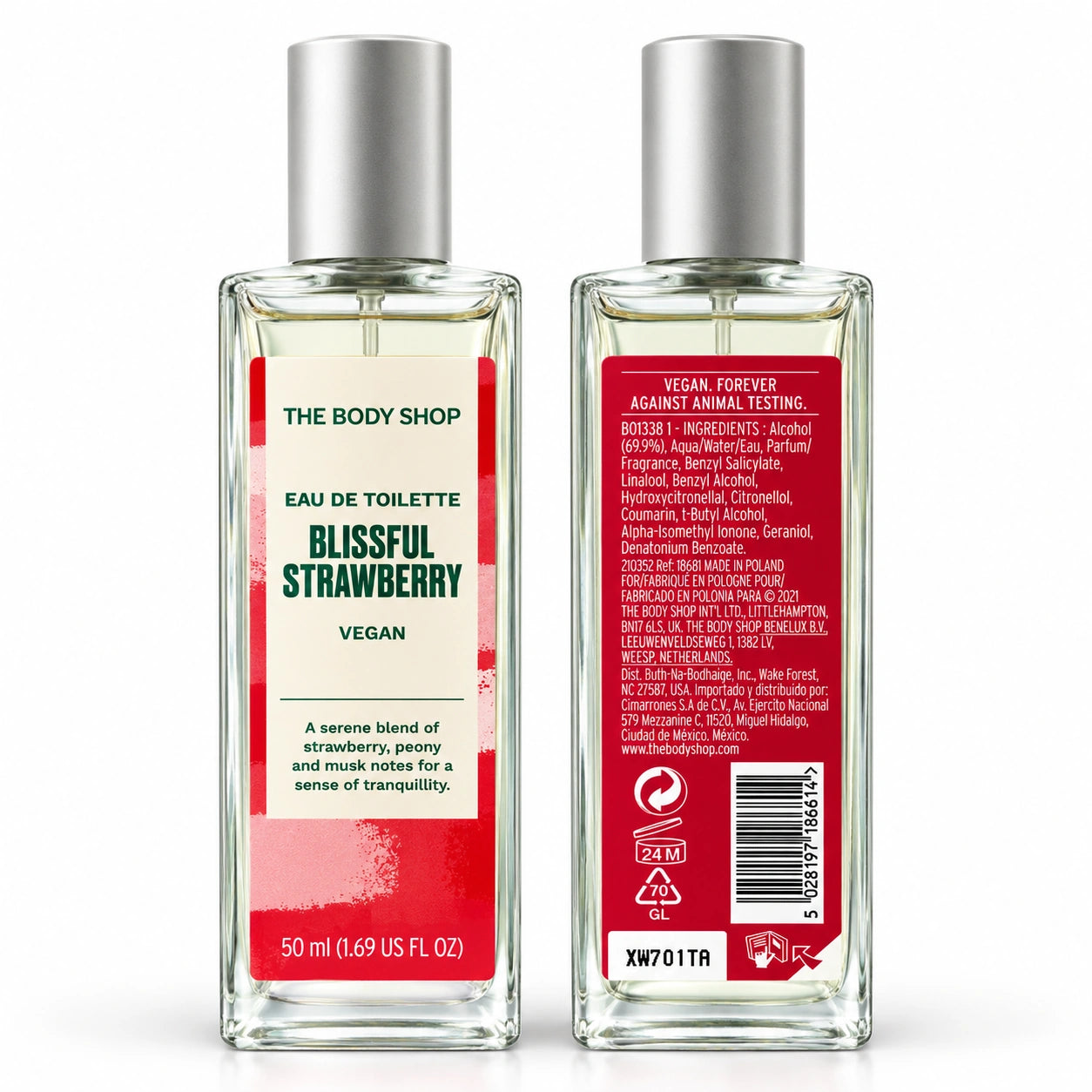 The Body Shop Blissful Strawberry Eau de Toilette 50ml