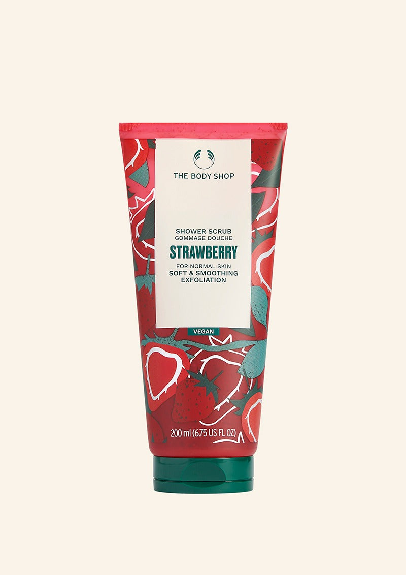 The Body Shop Strawberry Softening Body Scrub 200ml
