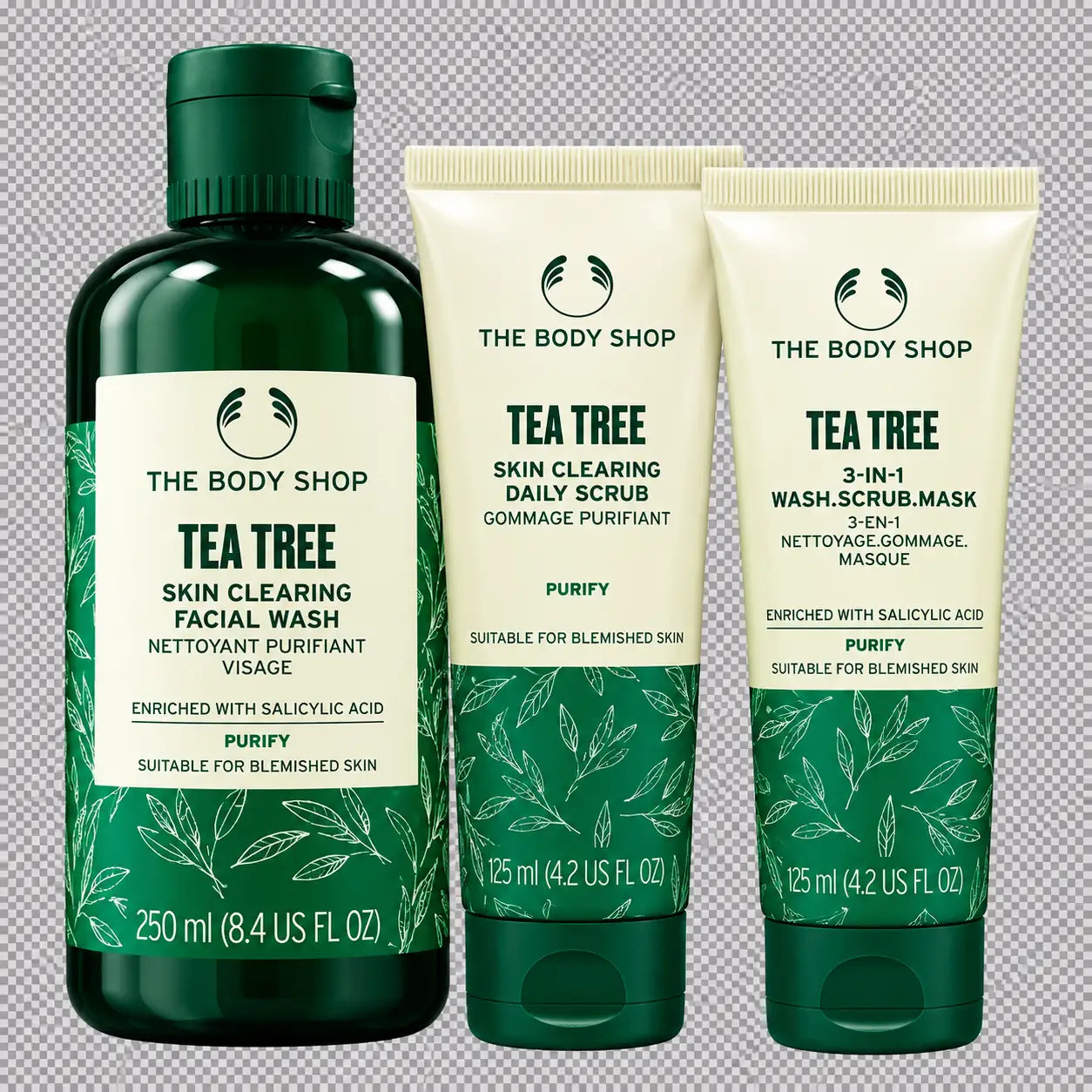 The Body Shop Tea Tree Skincare Set ( Pack of 3)